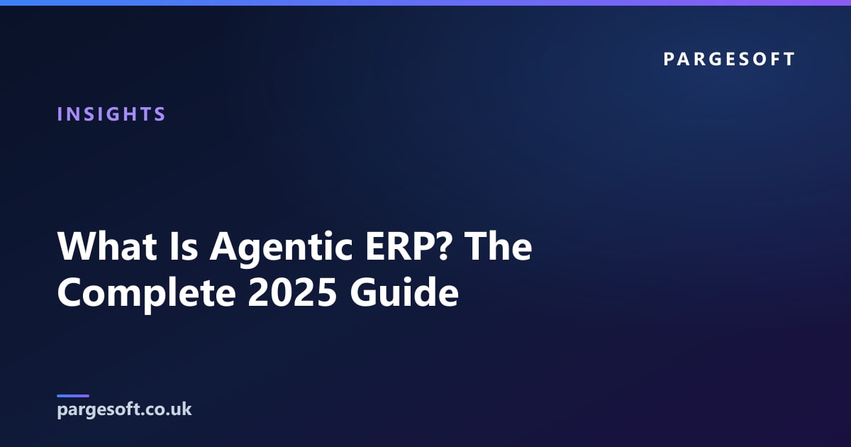 What Is Agentic ERP? The Complete 2025 Guide
